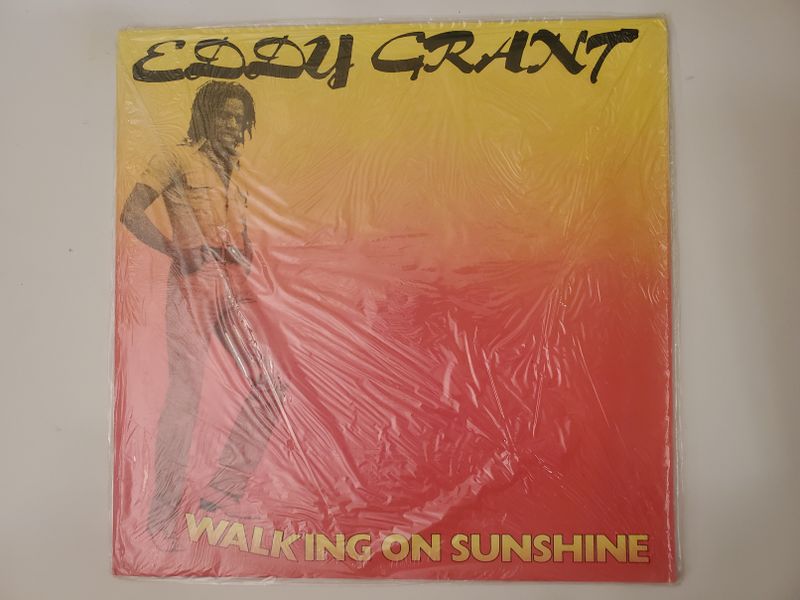 Eddy Grant Walking on Sunshine vinyl record